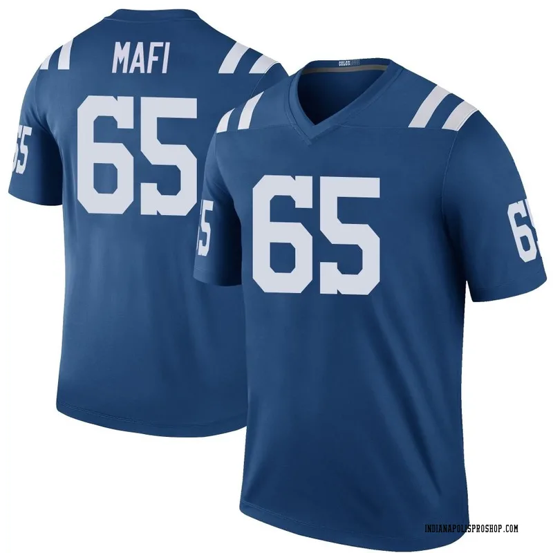 Royal Men's Atonio Mafi Indianapolis Colts Legend Color Rush Jersey