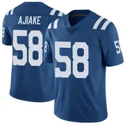 Royal Men's Austin Ajiake Indianapolis Colts Limited Color Rush Vapor Untouchable Jersey