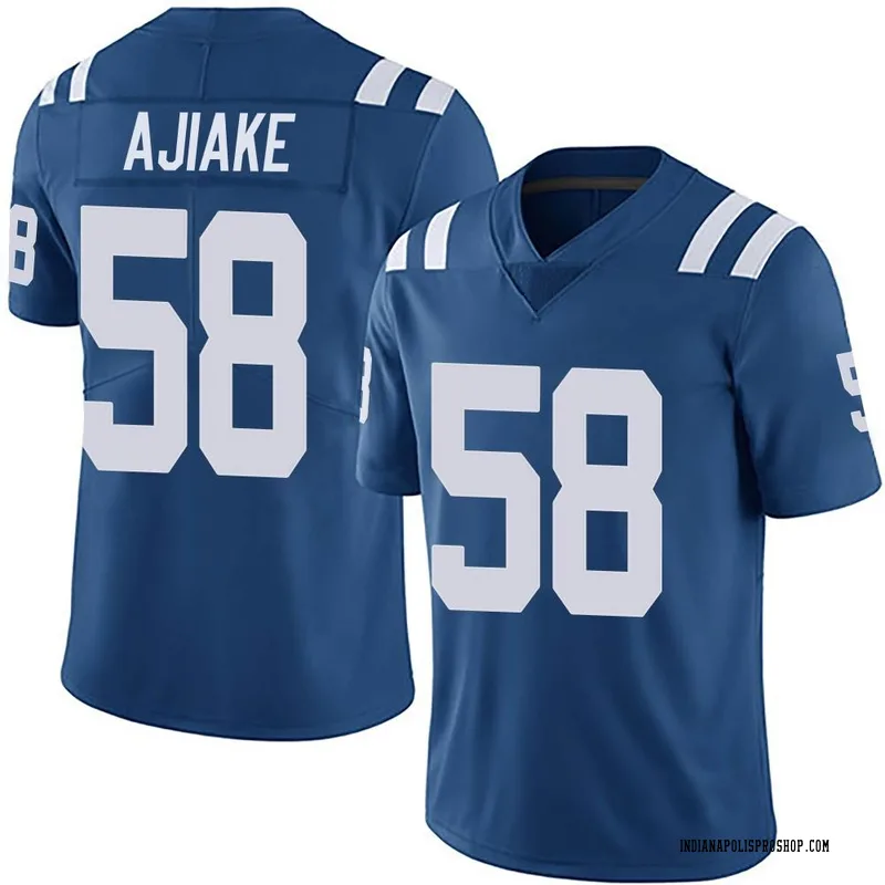 Royal Men's Austin Ajiake Indianapolis Colts Limited Team Color Vapor Untouchable Jersey