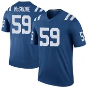 Royal Men's Cameron McGrone Indianapolis Colts Legend Color Rush Jersey