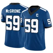 Royal Men's Cameron McGrone Indianapolis Colts Limited Indiana Nights Alternate Vapor F.U.S.E. Jersey