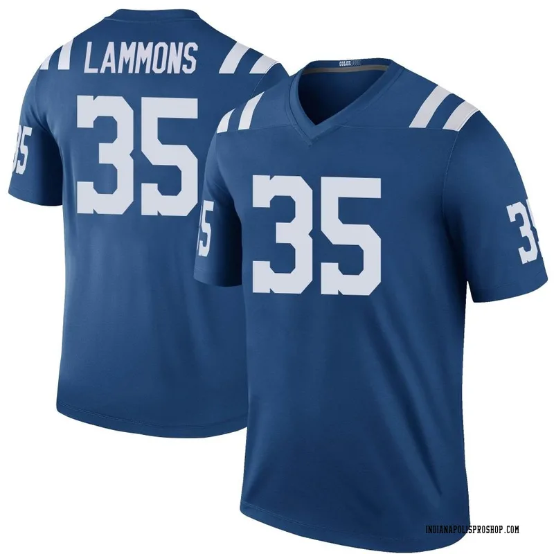 Royal Men's Chris Lammons Indianapolis Colts Legend Color Rush Jersey