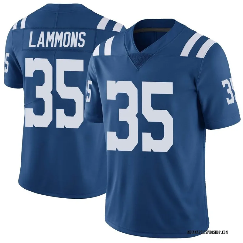 Royal Men's Chris Lammons Indianapolis Colts Limited Color Rush Vapor Untouchable Jersey