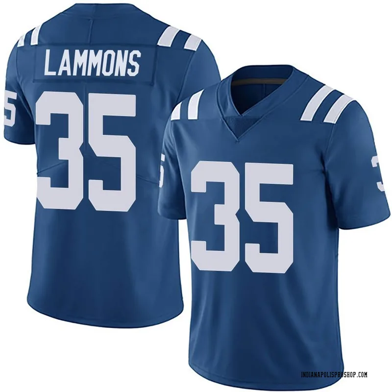 Royal Men's Chris Lammons Indianapolis Colts Limited Team Color Vapor Untouchable Jersey