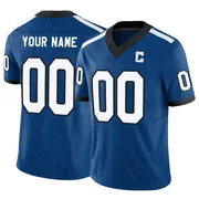 Royal Men's Custom Indianapolis Colts Limited Indiana Nights Alternate Vapor F.U.S.E. Jersey