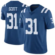 Royal Men's Daniel Scott Indianapolis Colts Limited Color Rush Vapor Untouchable Jersey