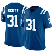 Royal Men's Daniel Scott Indianapolis Colts Limited Vapor F.U.S.E. Jersey