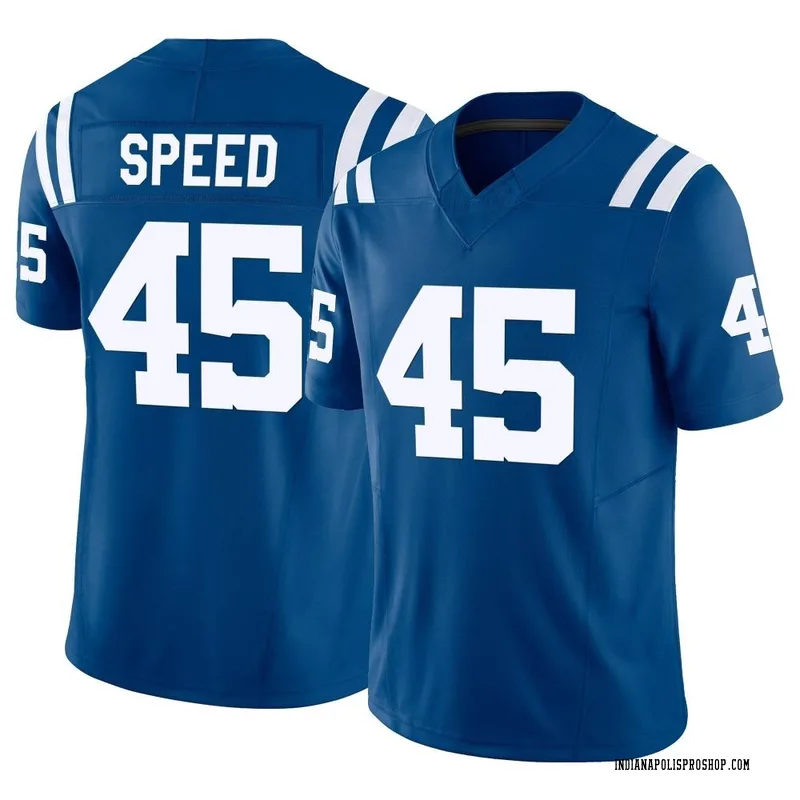 E.J. Speed Indianapolis Colts Youth Gray Distressed Name & Number Tri-Blend  T-Shirt