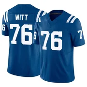 Royal Men's Jake Witt Indianapolis Colts Limited Vapor F.U.S.E. Jersey