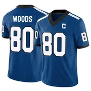 Royal Men's Jelani Woods Indianapolis Colts Limited Indiana Nights Alternate Vapor F.U.S.E. Jersey