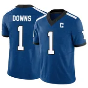 Royal Men's Josh Downs Indianapolis Colts Limited Indiana Nights Alternate Vapor F.U.S.E. Jersey