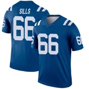 Royal Men's Josh Sills Indianapolis Colts Legend Jersey