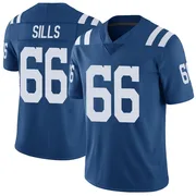 Royal Men's Josh Sills Indianapolis Colts Limited Color Rush Vapor Untouchable Jersey