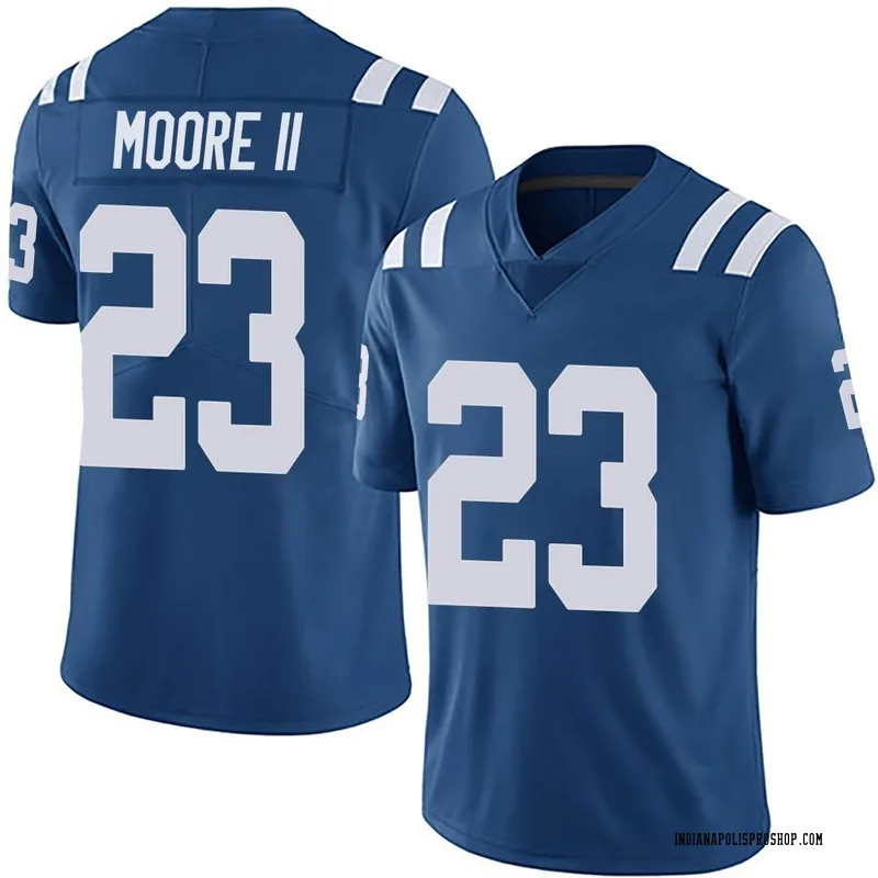 Royal Men's Kenny Moore II Indianapolis Colts Limited Team Color Vapor Untouchable Jersey