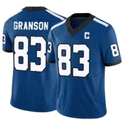 Royal Men's Kylen Granson Indianapolis Colts Limited Indiana Nights Alternate Vapor F.U.S.E. Jersey