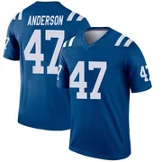 Royal Men's Liam Anderson Indianapolis Colts Legend Jersey