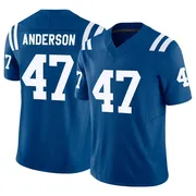 Royal Men's Liam Anderson Indianapolis Colts Limited Vapor F.U.S.E. Jersey