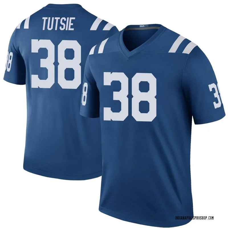 Royal Men's Michael Tutsie Indianapolis Colts Legend Color Rush Jersey