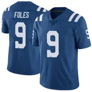 Royal Men's Nick Foles Indianapolis Colts Limited Color Rush Vapor Untouchable Jersey