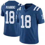 Royal Men's Peyton Manning Indianapolis Colts Limited Color Rush Vapor Untouchable Jersey