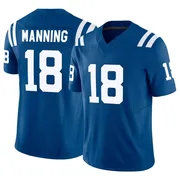 Royal Men's Peyton Manning Indianapolis Colts Limited Vapor F.U.S.E. Jersey