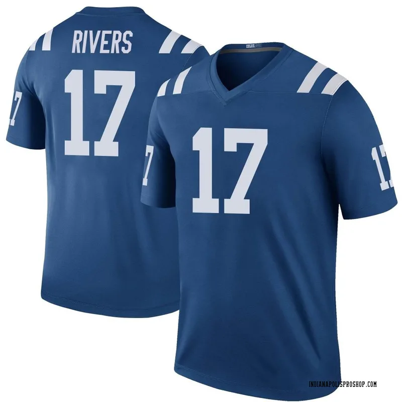 Royal Men's Philip Rivers Indianapolis Colts Legend Color Rush Jersey