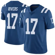 Royal Men's Philip Rivers Indianapolis Colts Limited Color Rush Vapor Untouchable Jersey