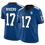 Royal Men's Philip Rivers Indianapolis Colts Limited Indiana Nights Alternate Vapor F.U.S.E. Jersey