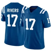 Royal Men's Philip Rivers Indianapolis Colts Limited Vapor F.U.S.E. Jersey