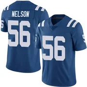 Royal Men's Quenton Nelson Indianapolis Colts Limited Team Color Vapor Untouchable Jersey