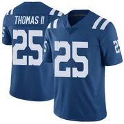 Royal Men's Rodney Thomas II Indianapolis Colts Limited Color Rush Vapor Untouchable Jersey