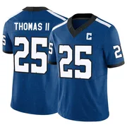 Royal Men's Rodney Thomas II Indianapolis Colts Limited Indiana Nights Alternate Vapor F.U.S.E. Jersey