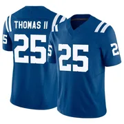 Royal Men's Rodney Thomas II Indianapolis Colts Limited Vapor F.U.S.E. Jersey