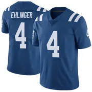 Royal Men's Sam Ehlinger Indianapolis Colts Limited Color Rush Vapor Untouchable Jersey