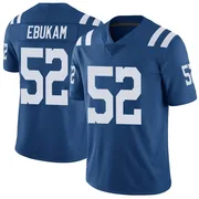 Royal Men's Samson Ebukam Indianapolis Colts Limited Color Rush Vapor Untouchable Jersey