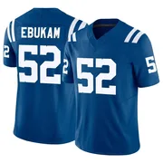 Royal Men's Samson Ebukam Indianapolis Colts Limited Vapor F.U.S.E. Jersey