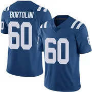 Royal Men's Tanor Bortolini Indianapolis Colts Limited Team Color Vapor Untouchable Jersey