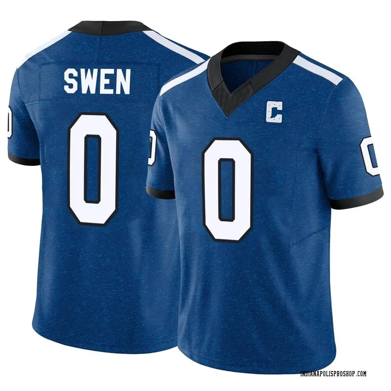 Grant Stuard Men's Nike Blue Indiana Nights Indianapolis Colts Alternate Custom Game Jersey