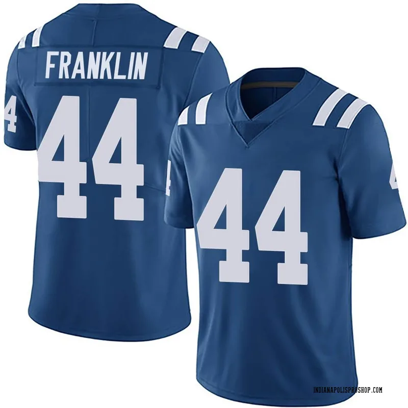 Royal Men's Zaire Franklin Indianapolis Colts Limited Team Color Vapor Untouchable Jersey