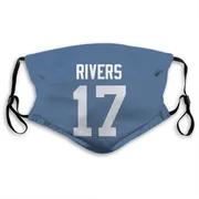 Royal Philip Rivers Indianapolis Colts Washable & Reusable Face Mask With PM2.5 Filter