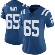 Royal Women's Atonio Mafi Indianapolis Colts Limited Color Rush Vapor Untouchable Jersey