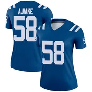 Royal Women's Austin Ajiake Indianapolis Colts Legend Jersey