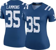 Royal Women's Chris Lammons Indianapolis Colts Legend Color Rush Jersey