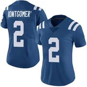 Royal Women's D.J. Montgomery Indianapolis Colts Limited Team Color Vapor Untouchable Jersey