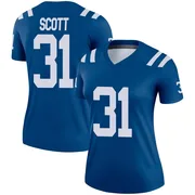 Royal Women's Daniel Scott Indianapolis Colts Legend Jersey