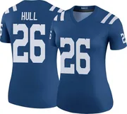 Royal Women's Evan Hull Indianapolis Colts Legend Color Rush Jersey