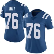 Royal Women's Jake Witt Indianapolis Colts Limited Team Color Vapor Untouchable Jersey