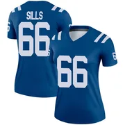 Royal Women's Josh Sills Indianapolis Colts Legend Jersey