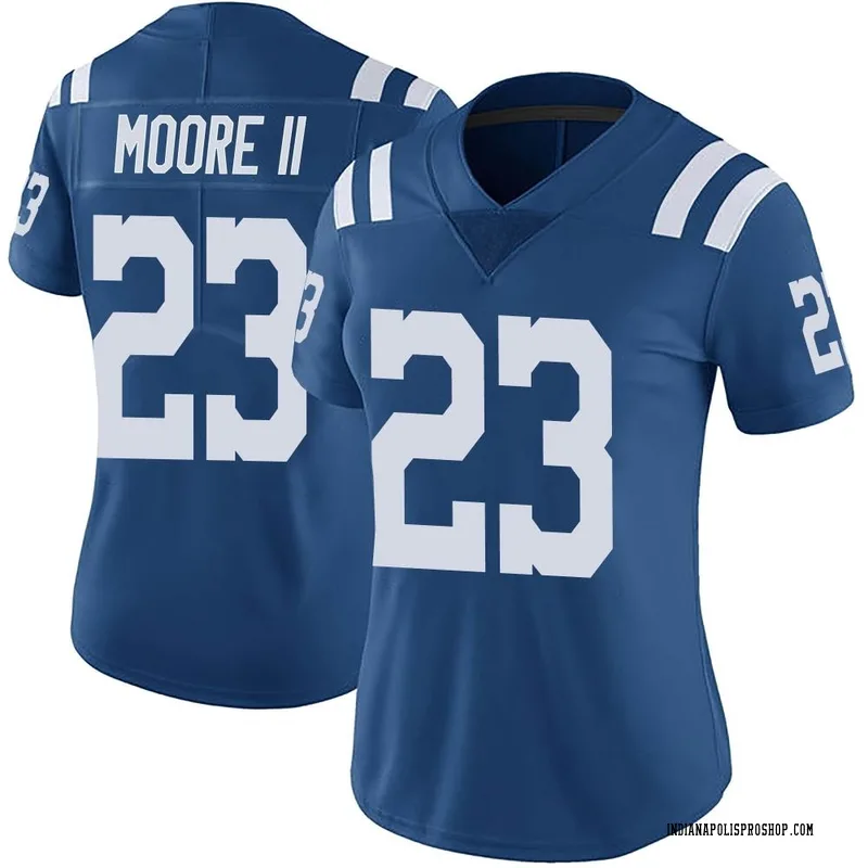 Indianapolis Colts Kenny Moore Gray Inverted Legend Jersey - Dingeas