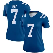 Royal Women's Matt Gay Indianapolis Colts Legend Jersey